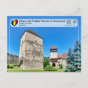 UNESCO WHS - Dorf Câlnic Postcard Postkarte