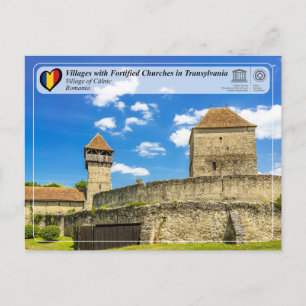 UNESCO WHS - Dorf Câlnic Postcard Postkarte