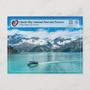 UNESCO WHS- Glacier Bay National Park und Erhaltun Postkarte