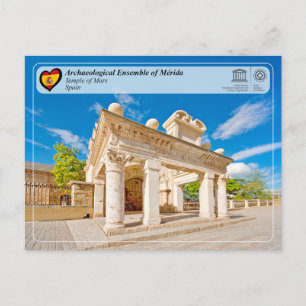 UNESCO WHS - Hornito - Mars-Tempel in Mérida Postkarte