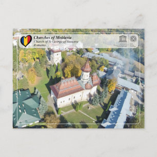 UNESCO WHS - Kirchen von Moldawien - Suceava Postkarte