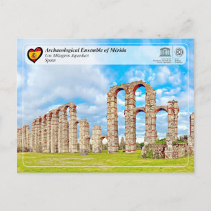 UNESCO WHS - Los Milagros Aquädukt Postkarte