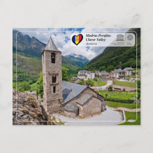 UNESCO WHS - Madriu-Perafita-Claror Valley Postkarte