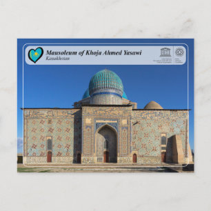 UNESCO WHS - Mausoleum von Khoja Ahmed Yasawi Postkarte