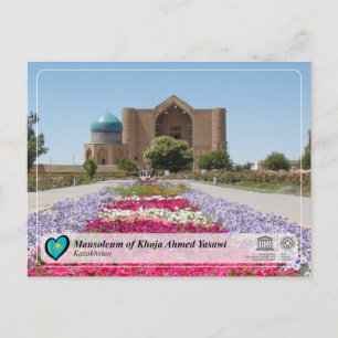 UNESCO WHS - Mausoleum von Khoja Ahmed Yasawi Postkarte