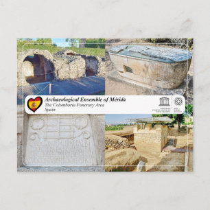 UNESCO - WHS - Mérida - Columbarien-Begräbnisareal Postkarte