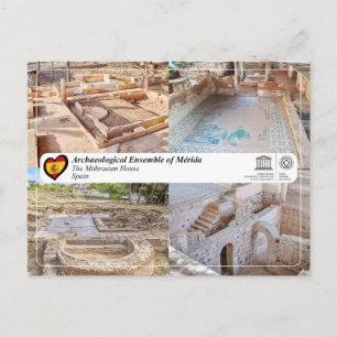 UNESCO - WHS - Mérida - Das Mithräum-Haus Postkarte