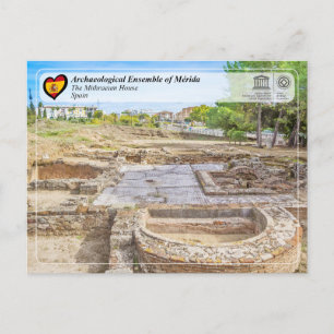 UNESCO - WHS - Mérida - Das Mithräum-Haus Postkarte