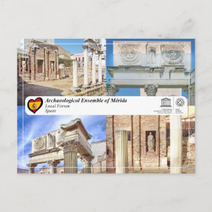 UNESCO WHS - Mérida - Römliches Stadtforum Postkarte