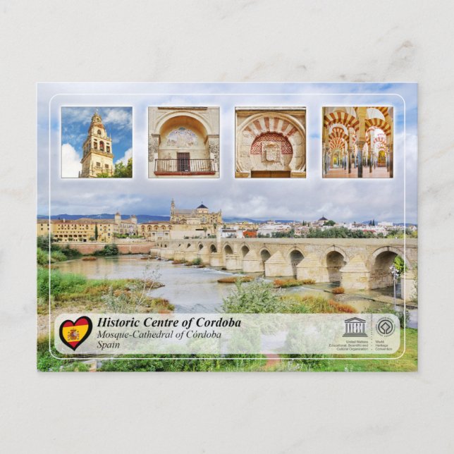 UNESCO WHS - Mezquita catedral de Córdoba Postkarte (Vorderseite)