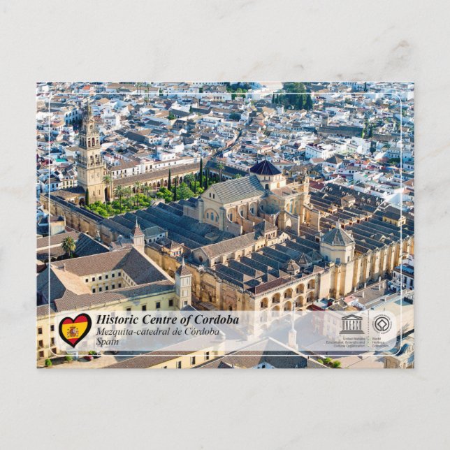 UNESCO WHS - Mezquita catedral de Córdoba Postkarte (Vorderseite)
