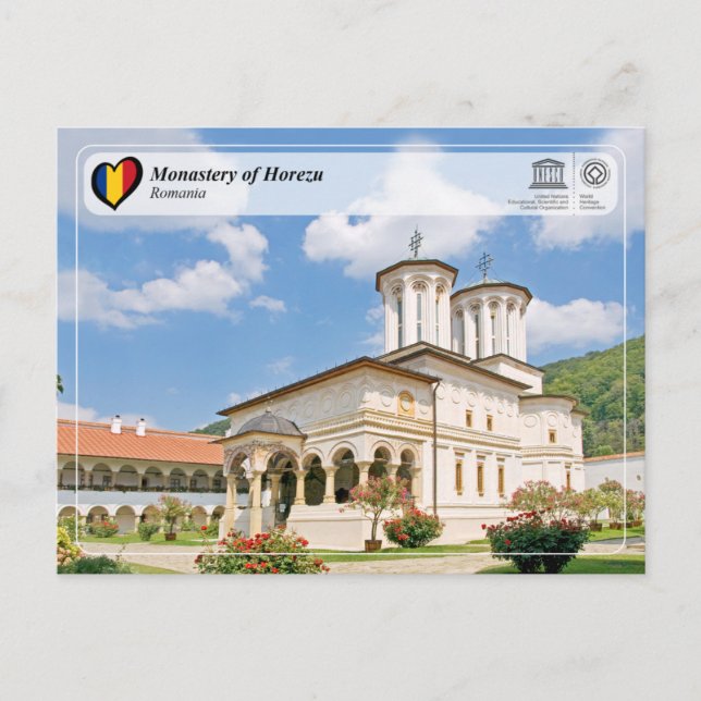 UNESCO WHS - Monastery of Horezu Postcard Postkarte (Vorderseite)