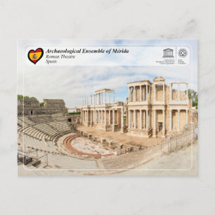 UNESCO WHS - Römisches Theater von Mérida Postkarte
