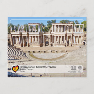 UNESCO WHS - Römisches Theater von Mérida Postkarte