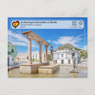UNESCO WHS - Thermalbäder in Alange Postkarte