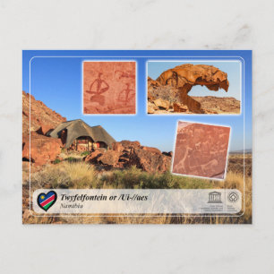 UNESCO WHS - Twyfelfontein Postkarte