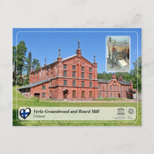 UNESCO WHS - Verla Groundwood and Board Mill Postkarte
