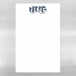 UNF - Universität Nordflorida Magnetisches Trockenlöschblatt