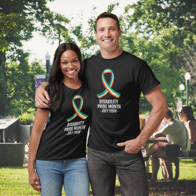 Unfähigkeitsmonat schwarz T-Shirt (Von Creator hochgeladen)