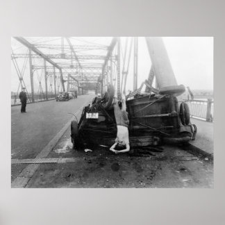 Unfall im Auto, 1933 Poster