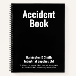 Unfallbuch für Unternehmen Notizbuch