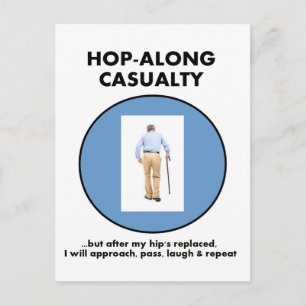 Unfälle auf Hop-Along - Bis Angesagt ersetzt Postkarte