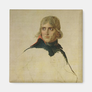 Unfertiges Porträt von General Bonaparte Magnet