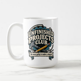 Unfinished Projects Club – Wir wollten ein Kaffeetasse