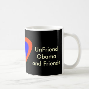 UnFriend Obama und Freunde Tasse