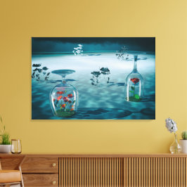 Unfrozen – Fragile Life Preserved Leinwanddruck