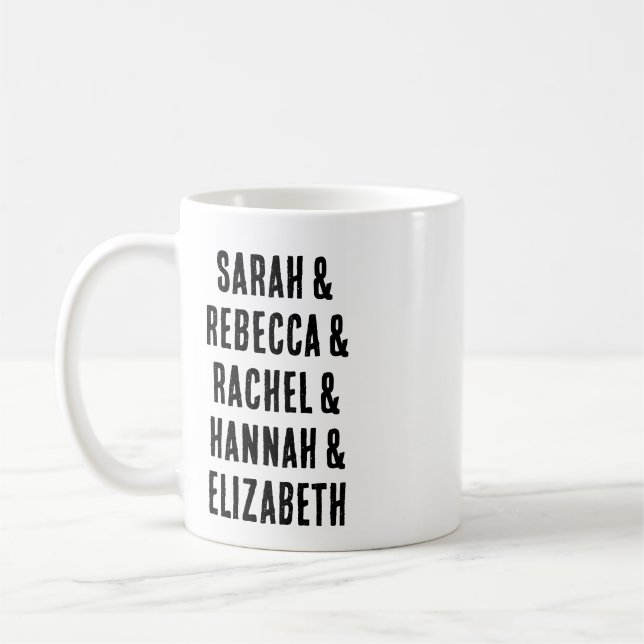 Unfruchtbarkeit Frauen der Bibel (Sarah, Hannah) Kaffeetasse (Links)