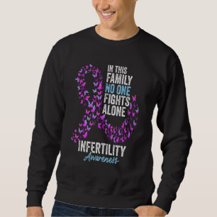 Unfruchtbarkeits-Aufklärungsmonat Schmetterlinge R Sweatshirt