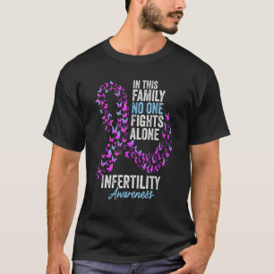 Unfruchtbarkeits-Aufklärungsmonat Schmetterlinge R T-Shirt