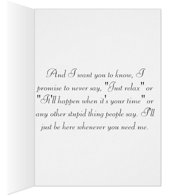 Unfruchtbarkeits-Karte (Innen (Rechts))