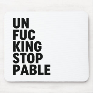 Unfu*kingstopp Mousepad