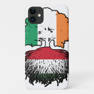 Ungarisch Irish Ireland Tree Roots Flag Case-Mate iPhone Hülle