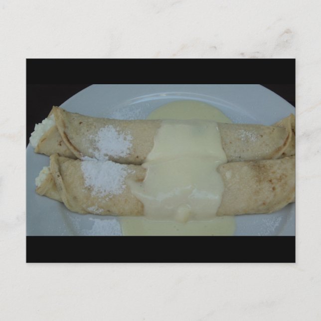 Ungarisch Palacsinta Postkarte (Vorderseite)