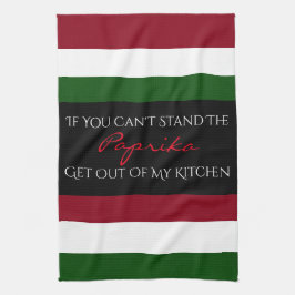 Ungarisch Paprika Geschirrtuch