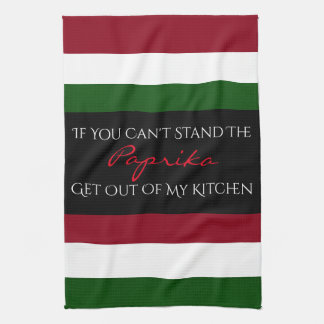 Ungarisch Paprika Geschirrtuch