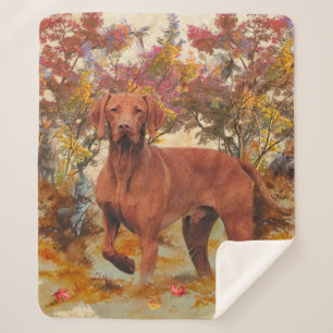 Ungarisch Vizsla art Throw Kissen Glass Untersetze Sherpadecke