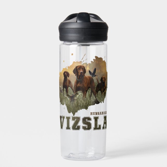 Ungarisch Vizsla Art Trinkflasche (Vorderseite)
