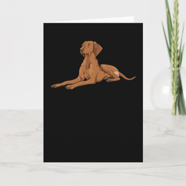 Ungarisch Vizsla Dog Geschenkidee Karte (Vorderseite)