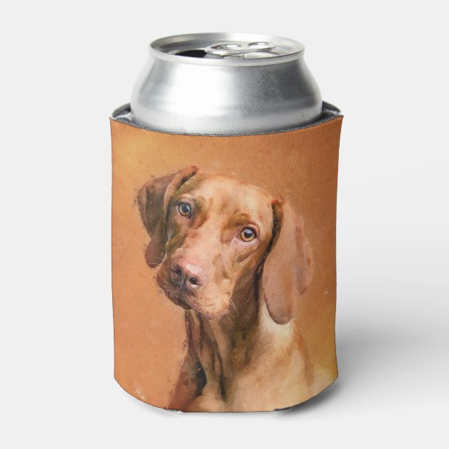 Ungarisch Vizsla Dog Kunstmalerei Dosenkühler (Kanne Vorderseite)