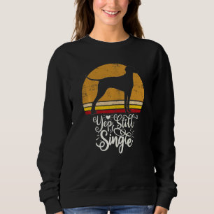 Ungarisch Vizsla Dog Retro 5 Sweatshirt