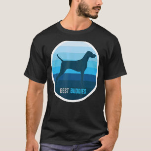 Ungarisch Vizsla Dog Retro 7 T-Shirt