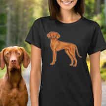 Ungarisch Vizsla Pointer Dog Cartoon Illustration