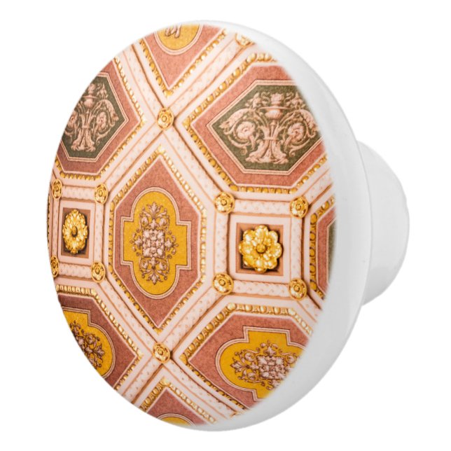 Ungarische Architektur Keramik Pull Keramikknauf (Rechts)