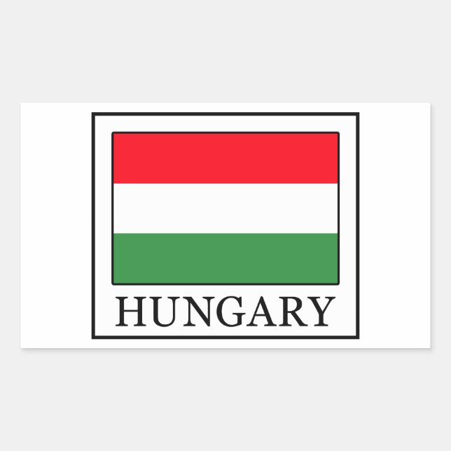Ungarische Aufkleber (Vorderseite)