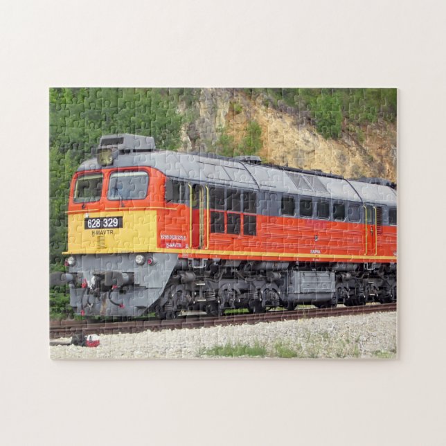 Ungarische Diesel-Lokomotive M62 Puzzle (Horizontal)