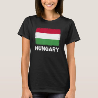 Ungarische Fahne unterstützt ungarische Volksfraue T-Shirt